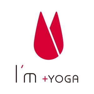 bruna (ikesyou)さんのエアリアルヨガスタジオ「I'm +YOGA」のロゴへの提案