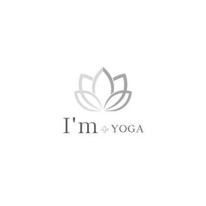 glass555 (glass555)さんのエアリアルヨガスタジオ「I'm +YOGA」のロゴへの提案