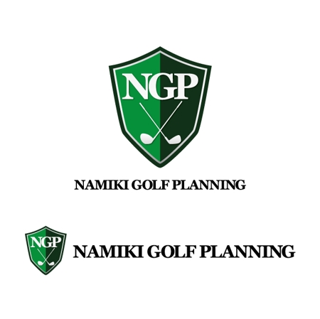 j-design (j-design)さんのNAMIKI　GOLF　PLANNING　のロゴ　（NGP）は省略系への提案