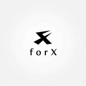 tanaka10 (tanaka10)さんのコンサルティング事業を営む企業「forX」の企業ロゴへの提案