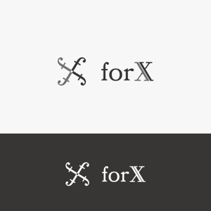 eiasky (skyktm)さんのコンサルティング事業を営む企業「forX」の企業ロゴへの提案