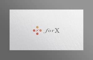 LUCKY2020 (LUCKY2020)さんのコンサルティング事業を営む企業「forX」の企業ロゴへの提案