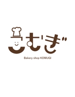 misato  (chimina0412)さんの新店パン屋「こむぎ」のロゴへの提案