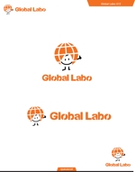 queuecat (queuecat)さんのYoutubeチャンネル「Global Labo」のロゴへの提案