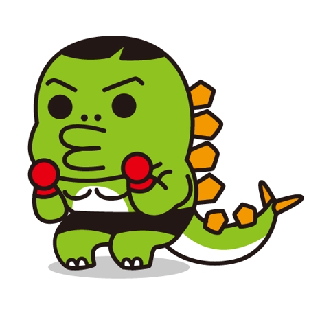 fumtoy (fumtoy)さんのボクサーのステゴサウルス　キャラクターデザインへの提案