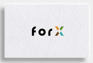 HELLO (tokyodesign)さんのコンサルティング事業を営む企業「forX」の企業ロゴへの提案