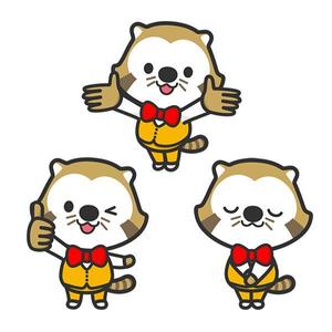 ISSOKU (kazunori131)さんの【住宅相談所】アライグマのキャラクターデザインへの提案