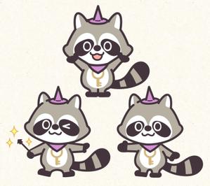 はるのひ (harunohi)さんの【住宅相談所】アライグマのキャラクターデザインへの提案