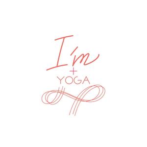 CREAM. (creamODA)さんのエアリアルヨガスタジオ「I'm +YOGA」のロゴへの提案