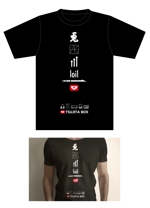 taka design (taka_design)さんのYouTubeチャンネルスポンサーTシャツ「かっこいい」デザイン！への提案