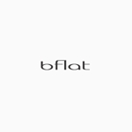 atomgra (atomgra)さんのアパレルセレクトショップ「bflat」のロゴへの提案