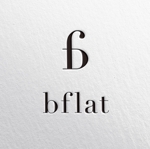 wato (wato1)さんのアパレルセレクトショップ「bflat」のロゴへの提案
