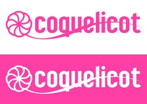 さんの「coquelicot」のロゴ作成への提案