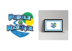風和裏-FUWARI- (61e2cc174964a)さんのリバークリーン活動『PADDLE & NICE PICK』のロゴへの提案
