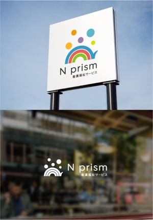 KR-design (kR-design)さんの会社「N prism」のロゴ作成【看護福祉サービス】への提案