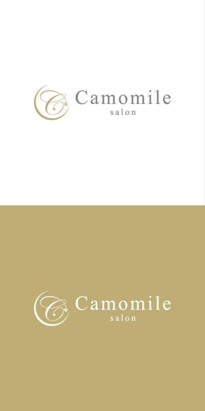 ヘッドディップ (headdip7)さんの美容フェイシャルエステサロン「Camomile - カモミール」のロゴへの提案