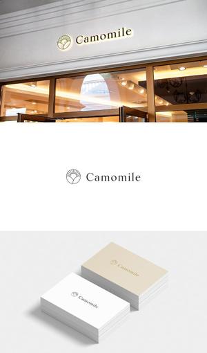 keytonic (keytonic)さんの美容フェイシャルエステサロン「Camomile - カモミール」のロゴへの提案