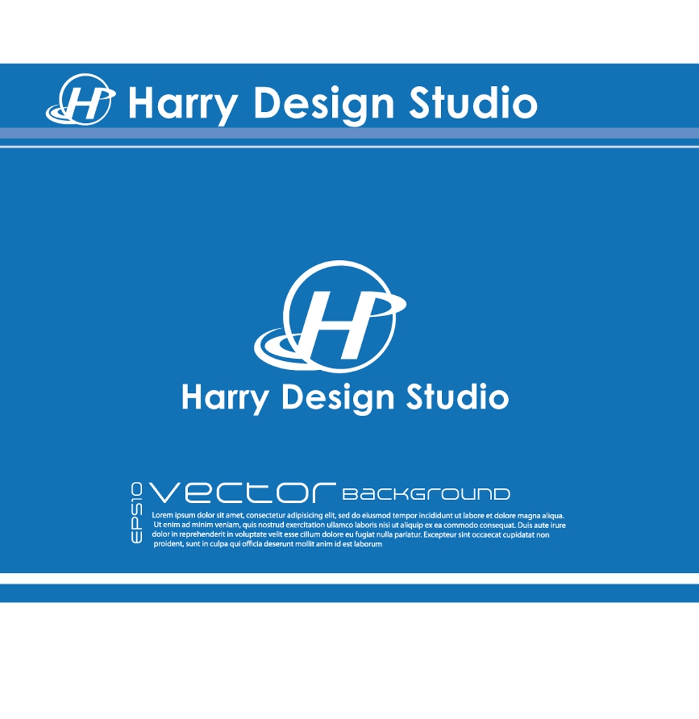 資料デザイン作成・ビジネス業務支援サービス「Harry Design Studio」のロゴ
