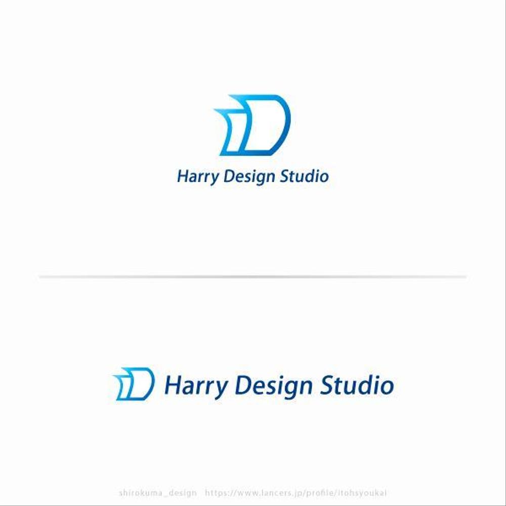 資料デザイン作成・ビジネス業務支援サービス「Harry Design Studio」のロゴ