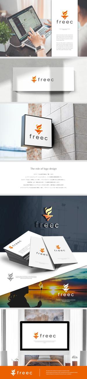 design vero (VERO)さんのIT関連企業「freec」の会社ロゴ作成のお願いへの提案