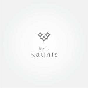 tanaka10 (tanaka10)さんのhair Kaunis　新規オープン　美容室（ヘアーカウニス）　ロゴ 　作成への提案