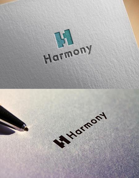D.R DESIGN (Nakamura__)さんのヘルスケアテック情報プラットフォーム「Harmony」のロゴへの提案