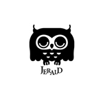 cham (chamda)さんのアパレルショップ「JERALD」のキャラクターロゴの作成への提案