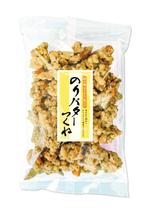 株式会社ひでみ企画 (hidemikikaku)さんの【菓子】のりバターつくね　パッケージラベルのデザインへの提案