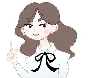荻並トシコ ()さんの韓国ソウル江南の地域情報ブログ執筆者（女性）のキャラクターデザインへの提案