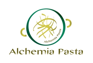 akita-no-ringo (akita-no-ringo)さんの「Alchemia Pasta」のロゴ作成への提案