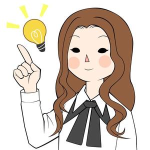 おにぎり (MMMM)さんの韓国ソウル江南の地域情報ブログ執筆者（女性）のキャラクターデザインへの提案