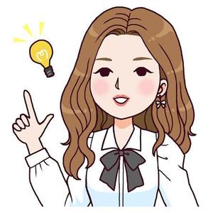 Cutiefunny (megu01)さんの韓国ソウル江南の地域情報ブログ執筆者（女性）のキャラクターデザインへの提案