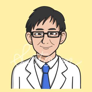 Satom.（さとみ） (hanamori28)さんのクリニックの院長のイラストへの提案