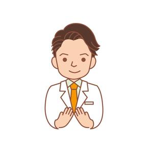 スタジオきなこ (kinaco_yama)さんのクリニックの院長のイラストへの提案