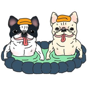 しみしみ (itimatu5label)さんの温浴施設のイメージキャラクターデザインへの提案