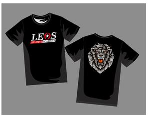 PAUSE (pause)さんのブラジリアン柔術アカデミー「LEOS JIU JITSU ACADEMY」のTシャツデザインへの提案