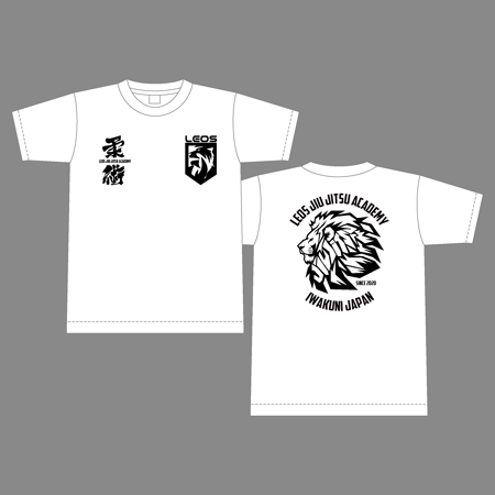 竜の方舟 (ronsunn)さんのブラジリアン柔術アカデミー「LEOS JIU JITSU ACADEMY」のTシャツデザインへの提案