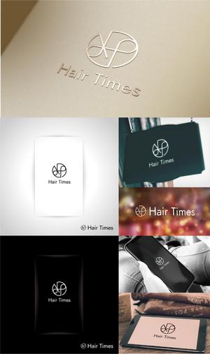k_31 (katsu31)さんのシェアヘアーサロン「Hair Times」のロゴ作成依頼への提案