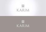 M-Design (minami-vc)さんのオリジナルブランド「karim」のロゴへの提案
