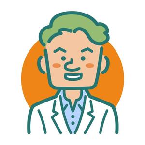 岩浪エン (iwanamien)さんのクリニックの院長のイラストへの提案