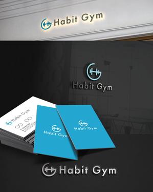 D.R DESIGN (Nakamura__)さんの24時間ジム『Habit Gym』のロゴへの提案