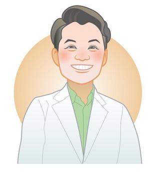 SONOKO (sonoko_design)さんのクリニックの院長のイラストへの提案