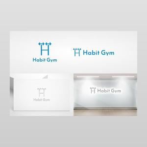 Yolozu (Yolozu)さんの24時間ジム『Habit Gym』のロゴへの提案