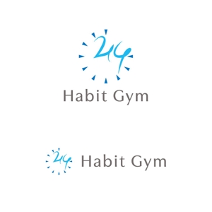 otanda (otanda)さんの24時間ジム『Habit Gym』のロゴへの提案