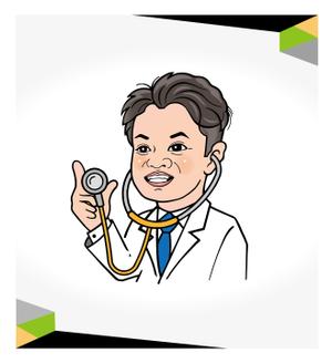 dk-design (dk-design)さんのクリニックの院長のイラストへの提案