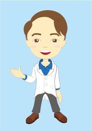 株式会社しんこう (sin-koh)さんのクリニックの院長のイラストへの提案