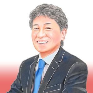 mogu23 (mogu-mogu-mogu)さんの【不動産】事業告知DM送付用　官製はがきに使用する色鉛筆タッチの似顔絵制作への提案