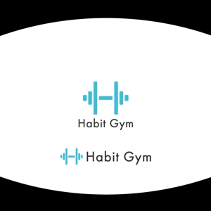 Kaito Design (kaito0802)さんの24時間ジム『Habit Gym』のロゴへの提案