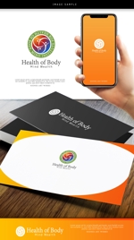 NJONESKYDWS (NJONES)さんの体と心と富の健康 研究所「Health of Body Mind Wealth」のロゴ：商標登録なしへの提案