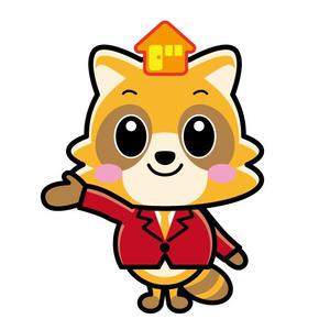 てんざる (tenzaru)さんの【住宅相談所】アライグマのキャラクターデザインへの提案